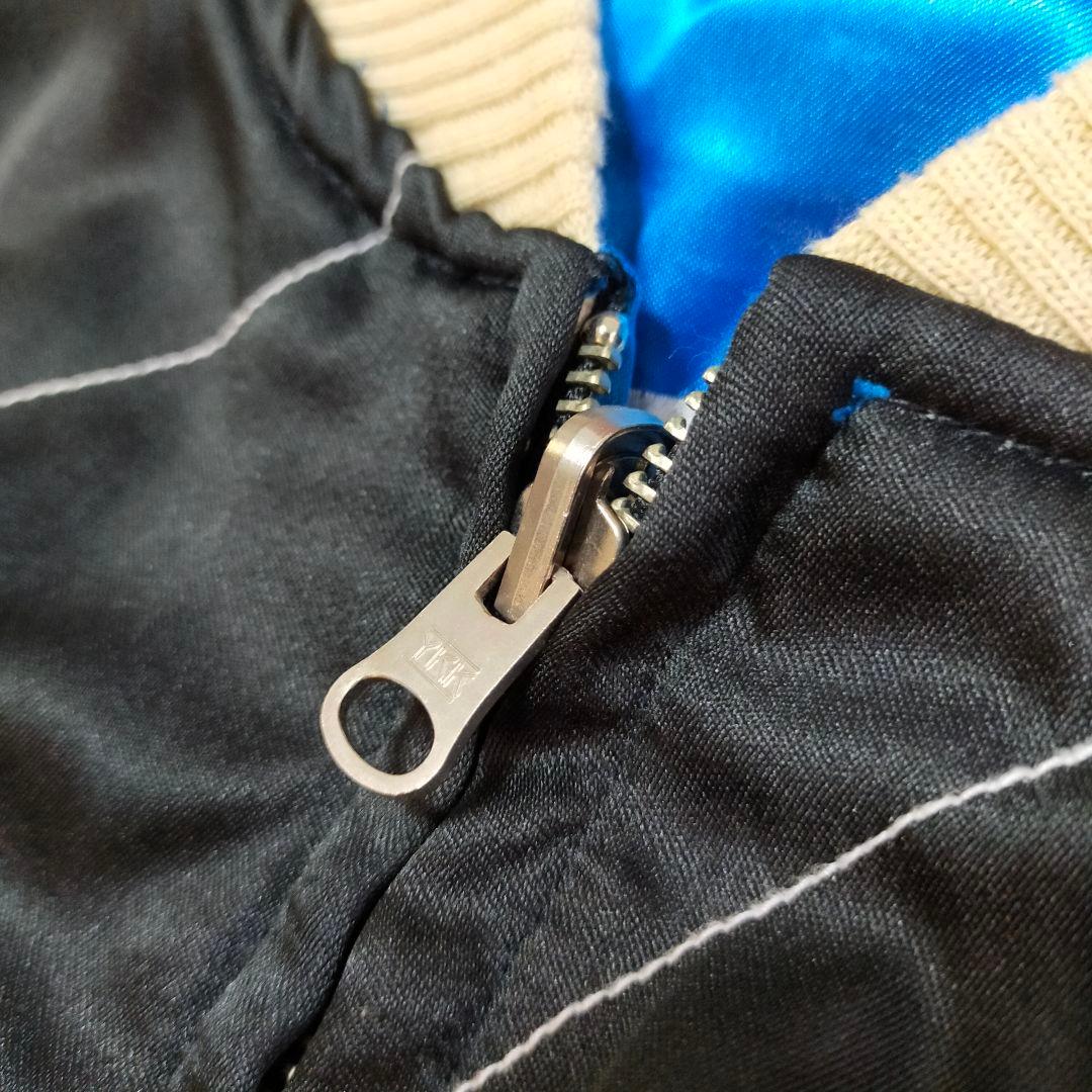 ちゃんノリ様専用 90S 白虎×龍 日本地図 刺繍 リバーシブル スカジャン