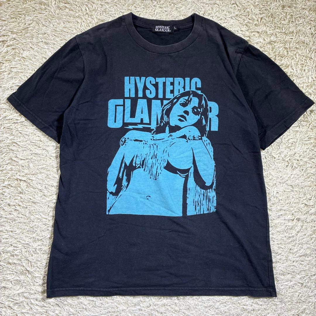 ヒステリックグラマー 2010ss 古着 両面プリ Tシャツ サイズ L 希少