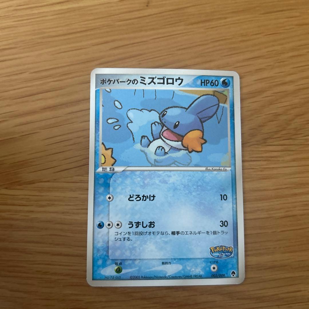 ポケパークのミズゴロウ ポケパークプレミアムファイル 003/009