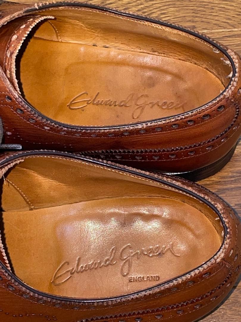 レア】エドワードグリーン 旧工場 サンドリンガム 6E 202ラスト - メルカリ