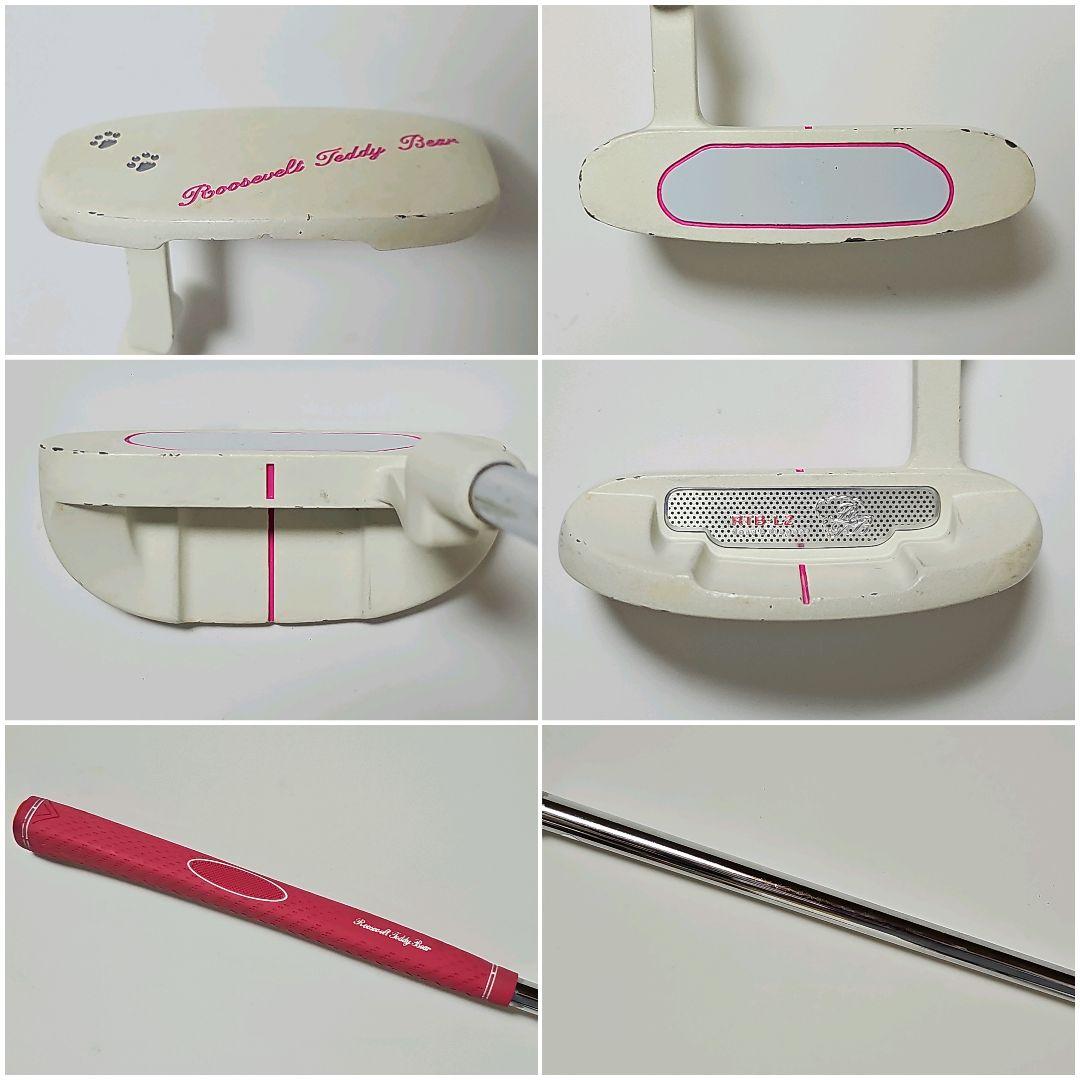 レフティ】レディース 左利き ルーズベルトテディベア ゴルフクラブ