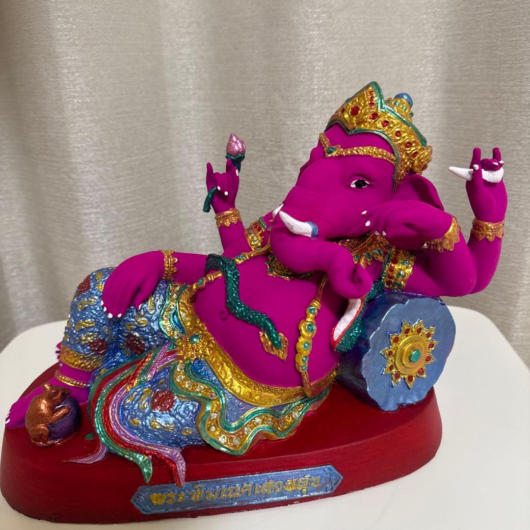新作！タイ！インスタで大人気‼️本物です。ピンクガネーシャ！3倍速で
