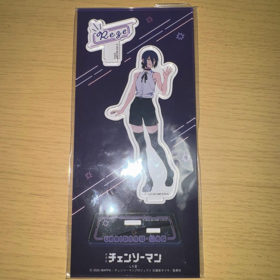 チェンソーマン レゼ篇 ネオン アクリルスタンド レゼ - メルカリ
