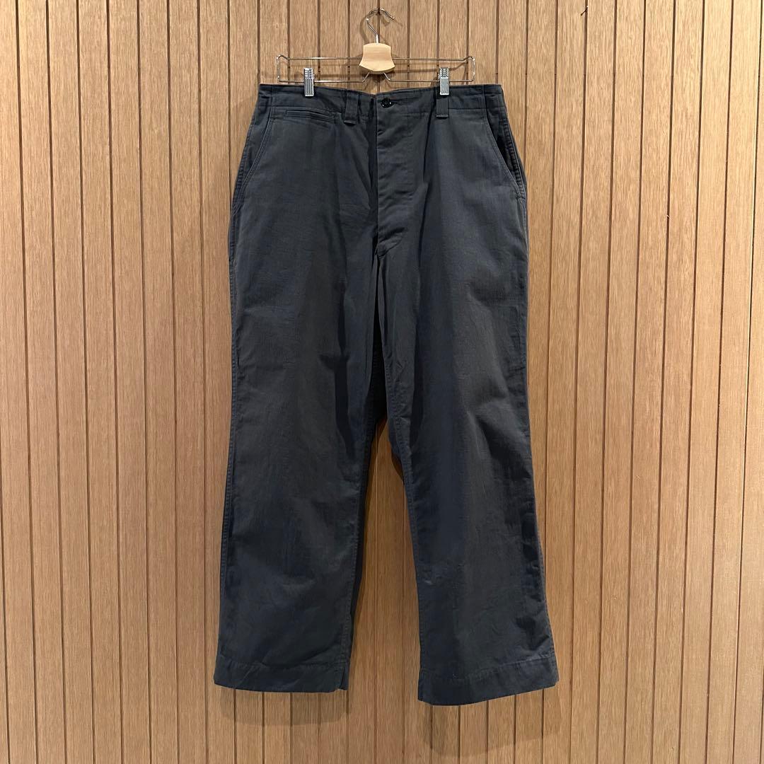 TUKI／0108 FIELD TROUSERS／STEEL BLUE／4 - メルカリ