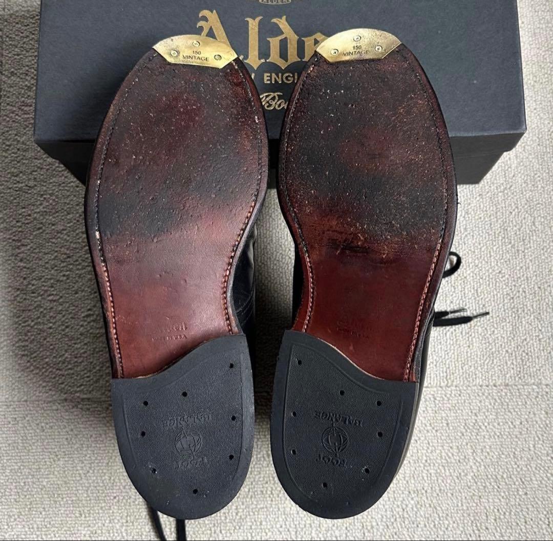 ALDEN×TOMORROWLAND 86006H 8.5D キッド×カーフ