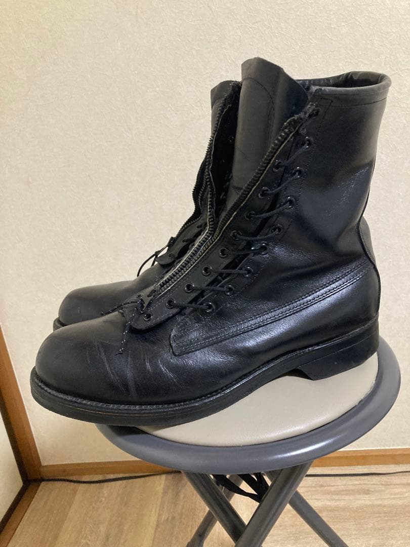 1985年製 U.S. MILITARY コンバットブーツ 9E ジップアップ