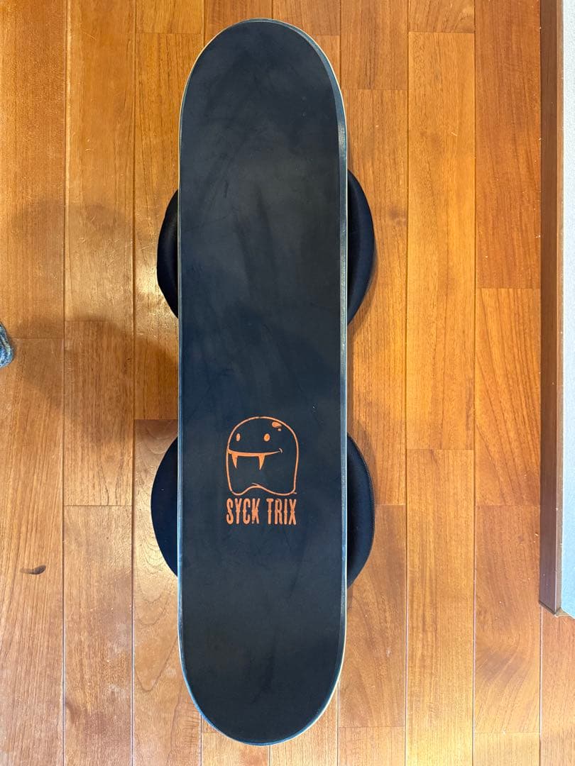 SYCK TRIX シックトリックス バランスボード スケボー　室内練習 Amazon | SYCK TRIX シックトリックス イエローマーク バランスボード