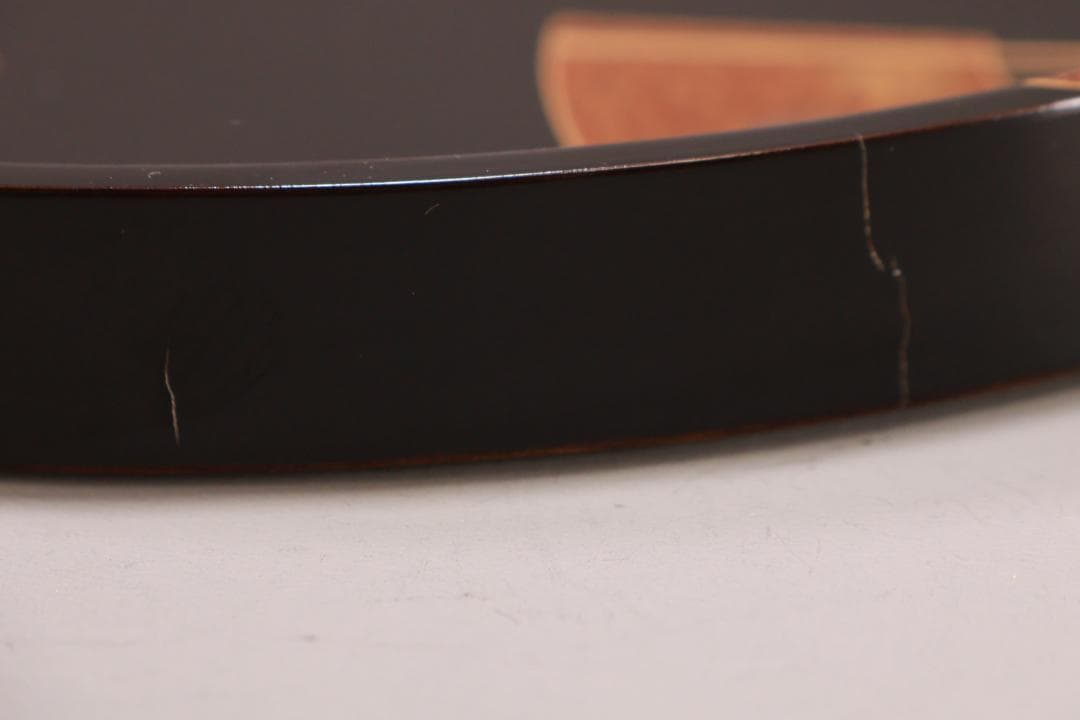 輪島塗 扇面金蒔絵 お櫃 はんがい 受け盆 お櫃台 会席 茶懐石 ② BJ081