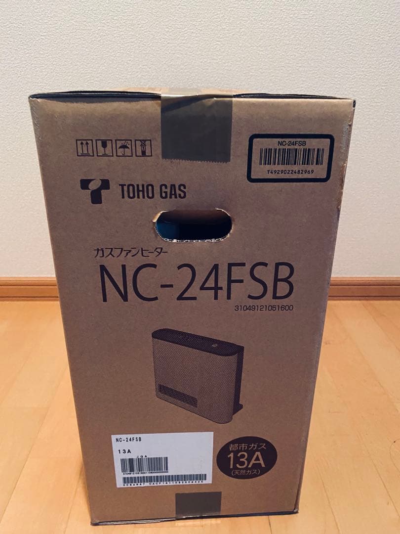 TOHO GAS ガスファンヒーター NC-24FSB - メルカリ