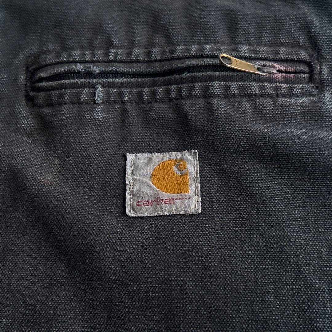 90's USA製□carhartt【L】デトロイトジャケット フェード 襤褸 - メルカリ