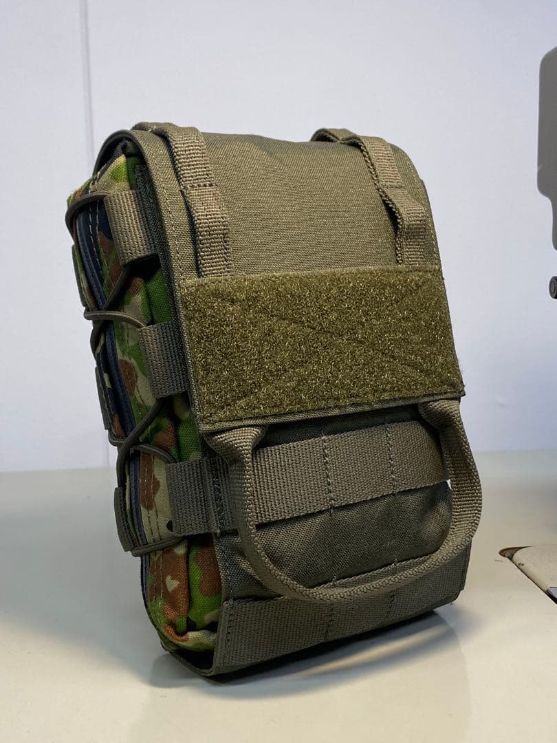 陸自救急品袋 ブローアウトキット レンジャーグリーン 個人製作品