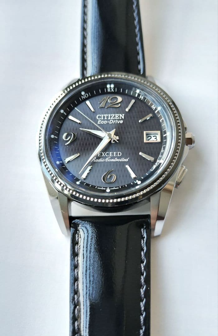 美品 シチズン エクシード 電波ソーラー式腕時計 EAG74-2692 - メルカリ