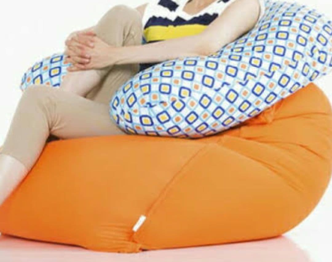 Yogibo ラウンジャー&サポート用ストライプクッションカバー 2個セット