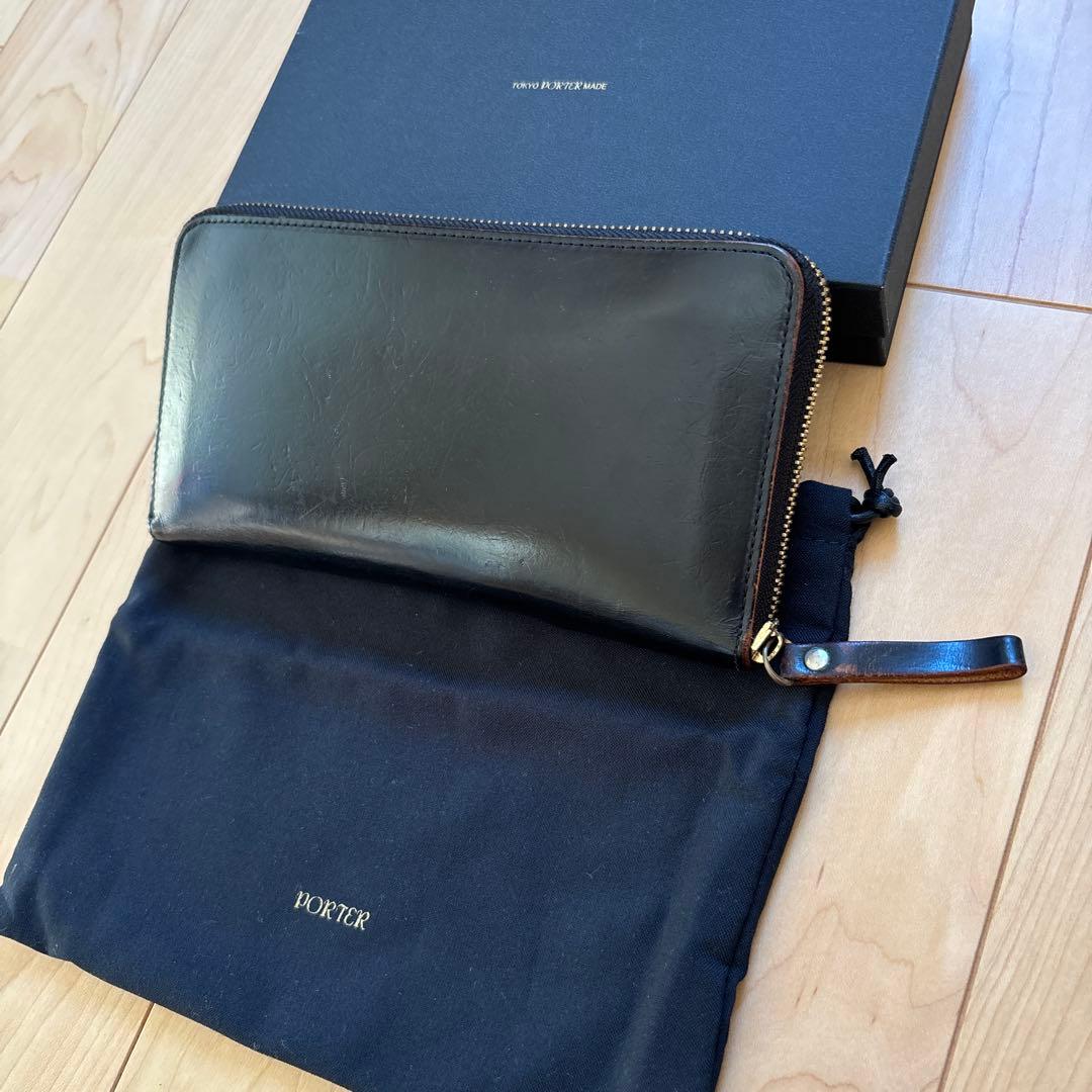 PORTER FILM ブラック レザー 長財布 FILM(フィルム) LONG WALLET | 吉田カバンホームページ | YOSHIDA & Co.