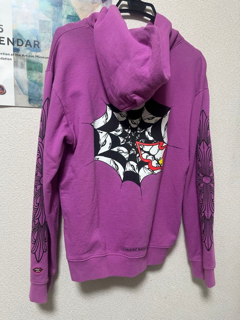 クロムハーツ 21AW ×MATTYBOY SPIDER WEB HOODIE - メルカリ