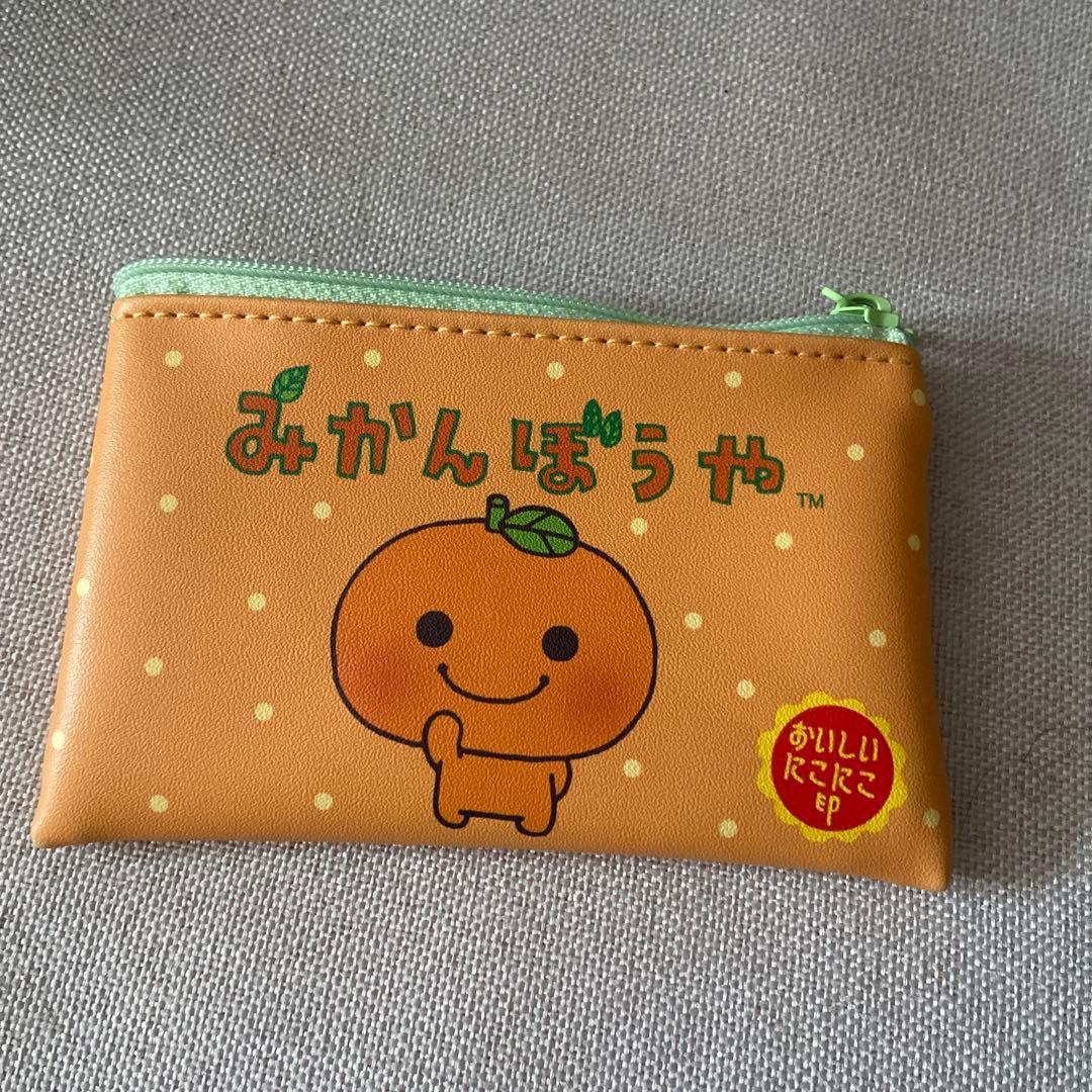 サンエックス トレーディングフラットミニポーチ みかんぼうや 最安