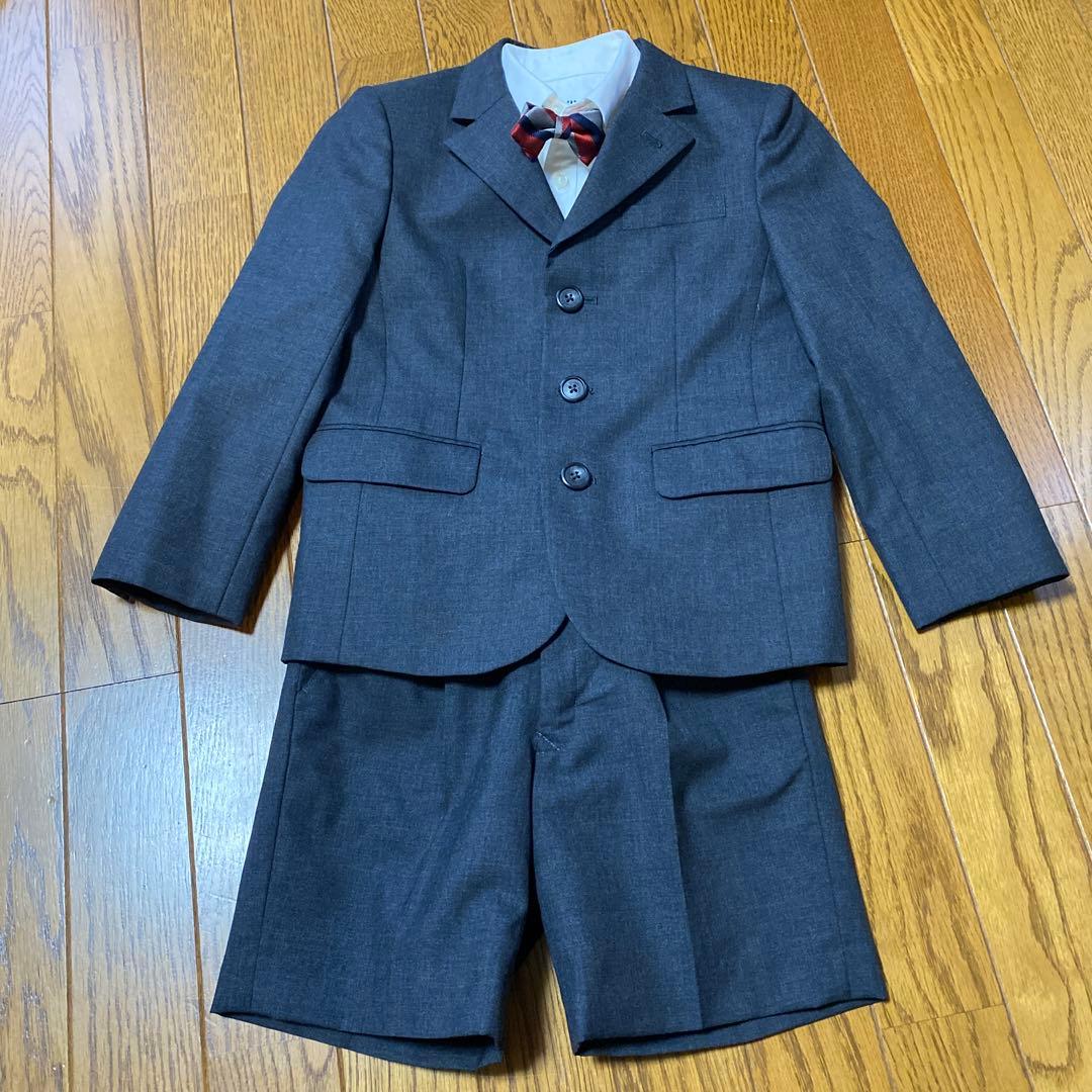 ファミリア　スーツ120 4点セット familiar - 【新入荷!】▽ファミリア/familiar▽120cm スーツ 濃紺