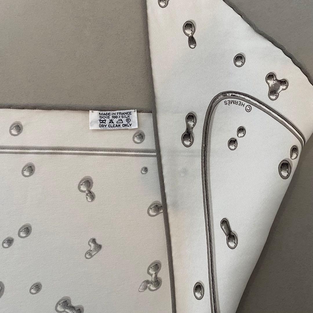 エルメス スカーフ トライアングル 銀のしずく - メルカリ