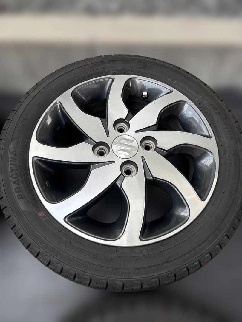 オススメ‼️スズキ純正14インチ 4.5J 23年165/55R14 4本セット⛰️