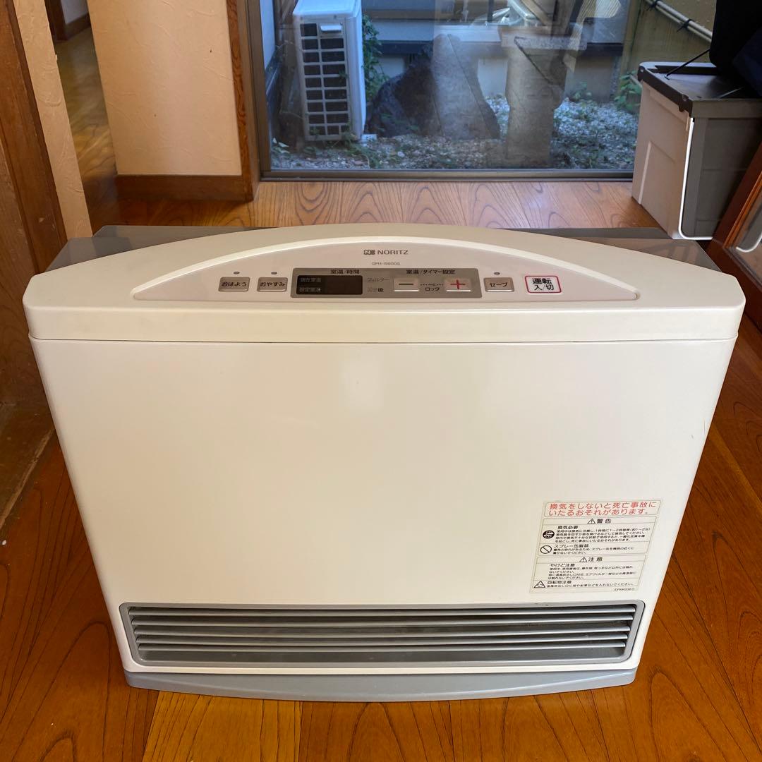 ガスファンヒーター　LPガス　ノーリツ ノーリツ（NORITZ） ガスファンヒーター 2025年製 GFH-5803S スノー