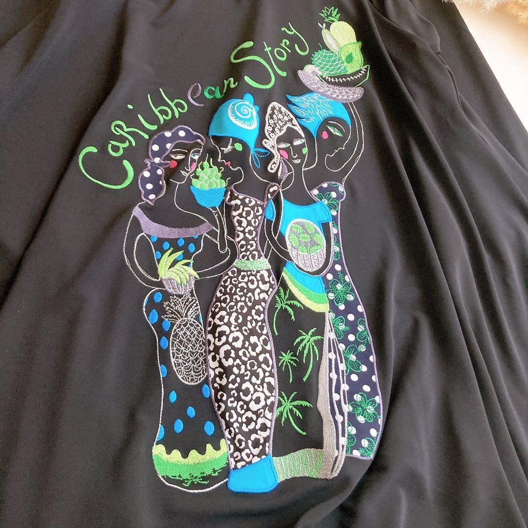 トクコプルミエヴォル エスニック柄 ゆったり 変形チュニック