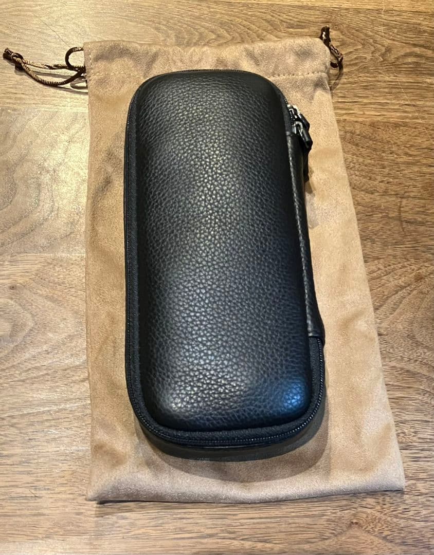 SEASAR OctFold ペンケース エンボスレザーブラック - メルカリ