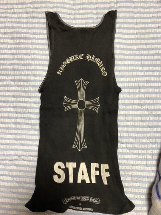 非売品‼️氷室京介 X クロムハーツ STAFF タンクトップ - メルカリ