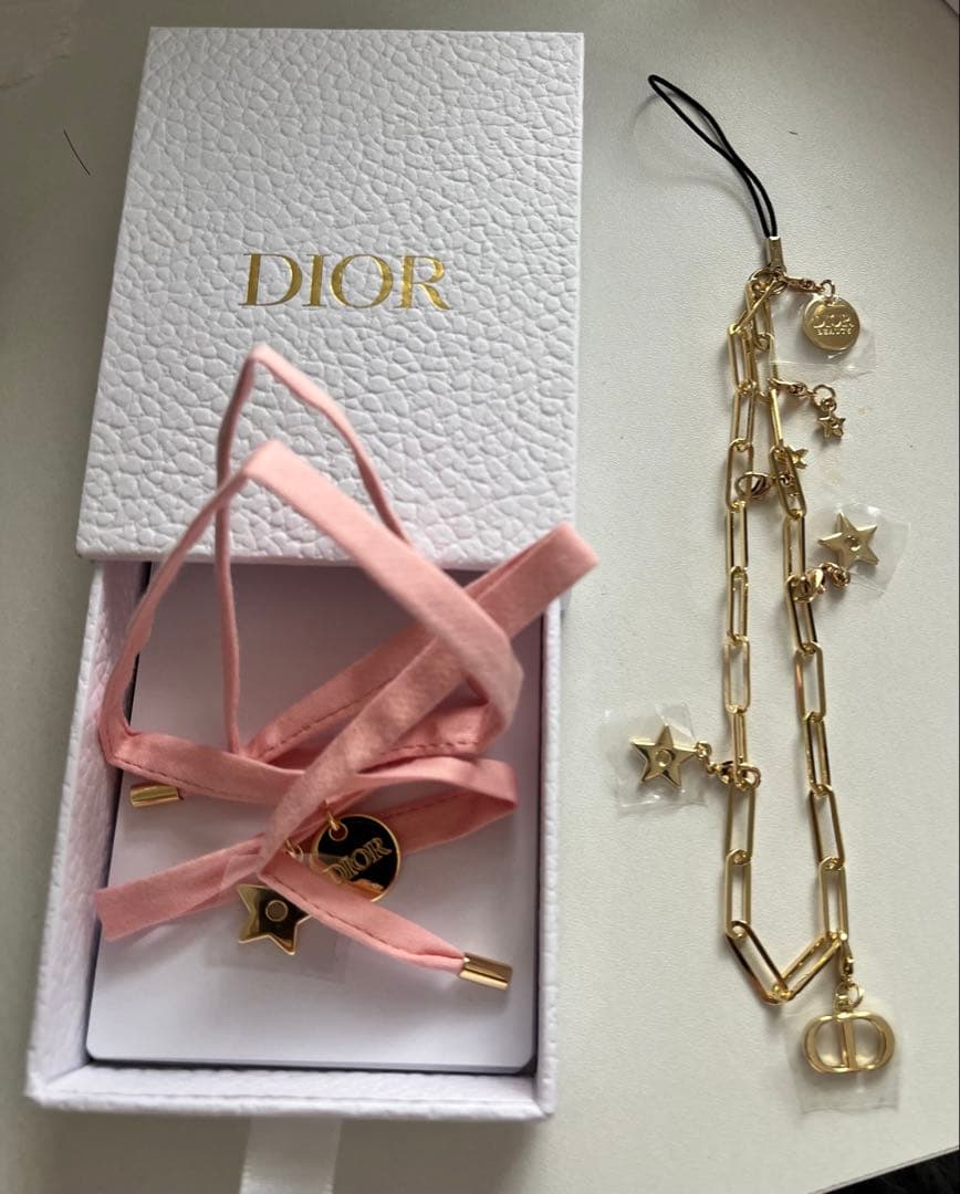 Dior 新品 星形チャーム付きブレスレット、ストラップ Christian Dior