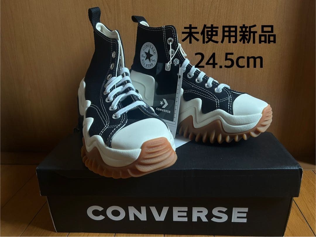 コンバース ランスターモーション ハイ 24.5cm - メルカリ