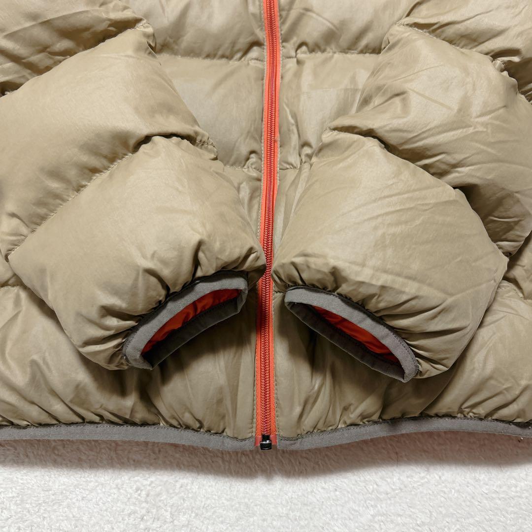 短丈 mont-bell down jacket parka beige y2k - メルカリ