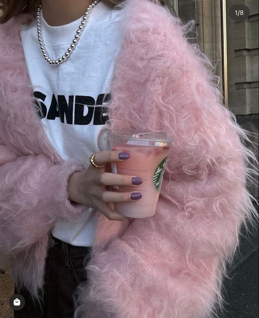 即日発送可】THETOÉ ピンクカーディガンの通販はau PAY マーケット