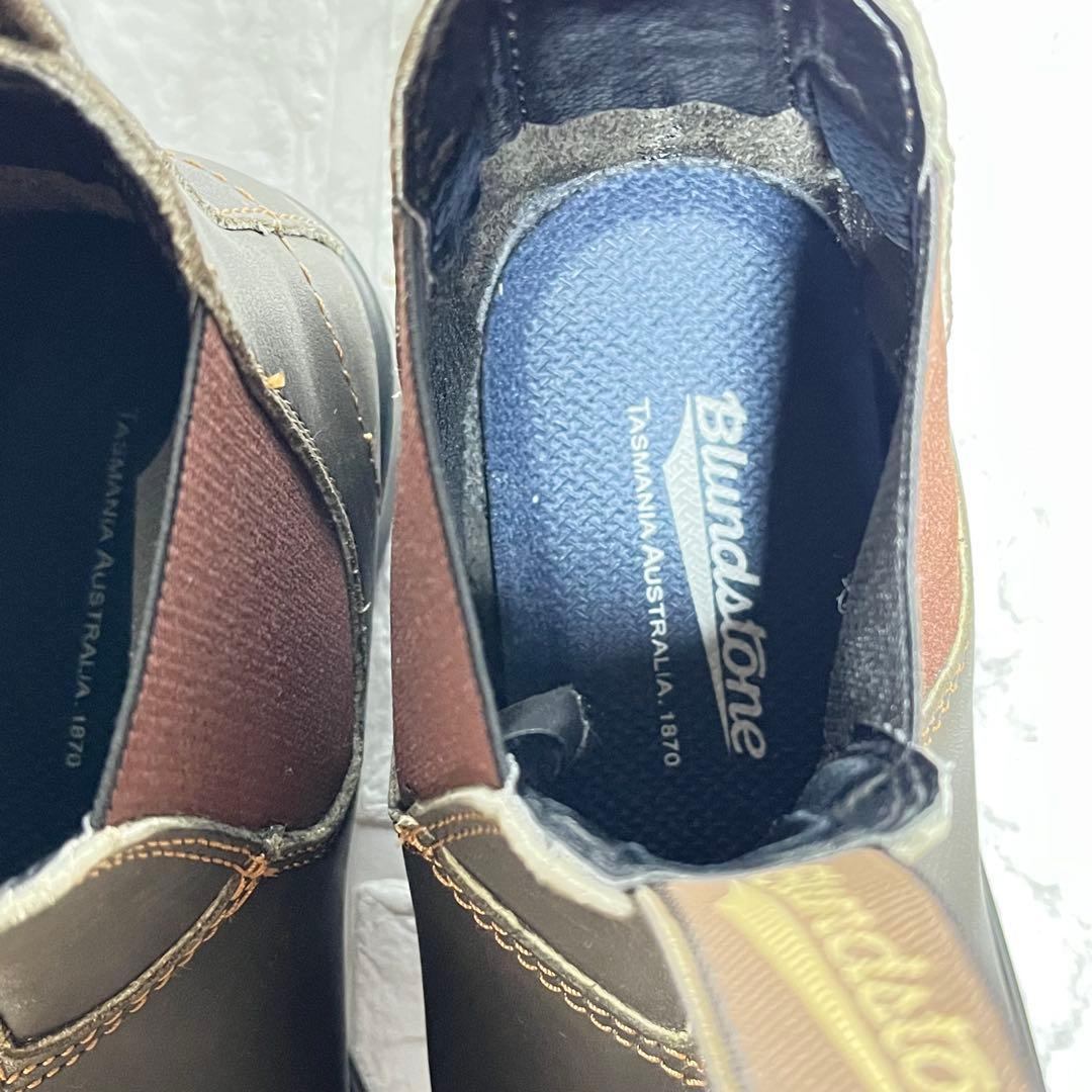 極美品】blundstone チェルシーブーツ サイドゴア 23.5-24㎝ - メルカリ