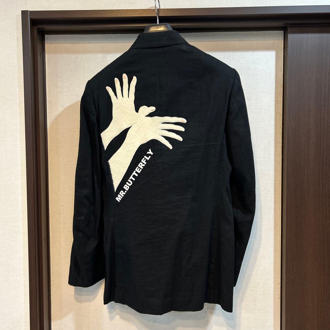 Yohji Yamamoto ブラック テーラードジャケット - メルカリ