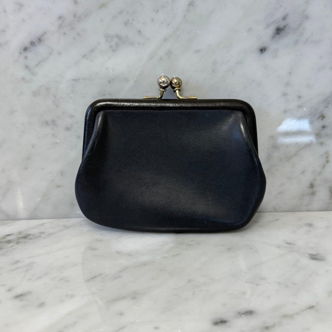 OLD COACH オールドコーチ コインケース 小銭入れ 本革 レザー がま口