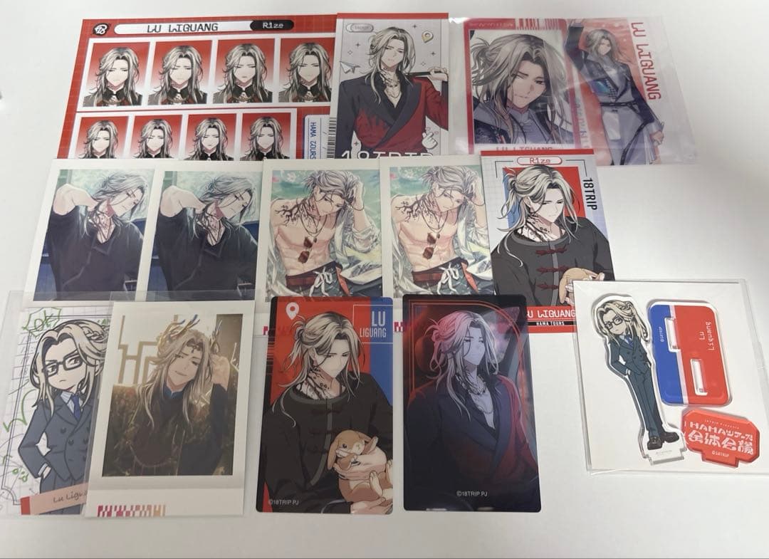 18TRIP 鹿礼光 缶バッジ ぱしゃこれ アクリルスタンド - メルカリ