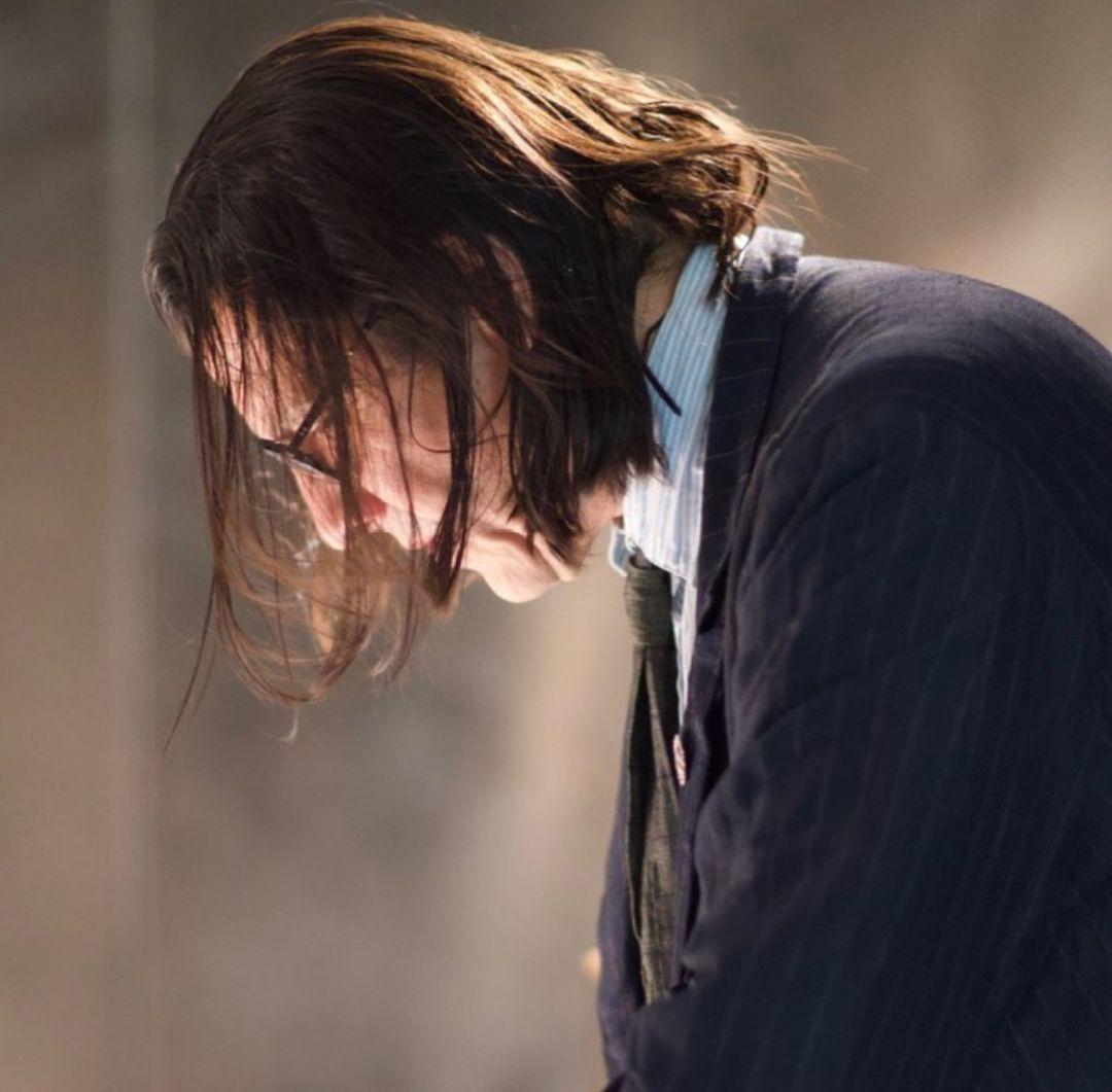 GEOFFREY B.SMALL／sleeveless shirt(stripe - メルカリ