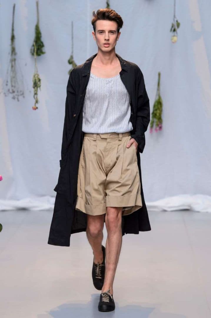 GEOFFREY B.SMALL／sleeveless shirt(stripe - メルカリ