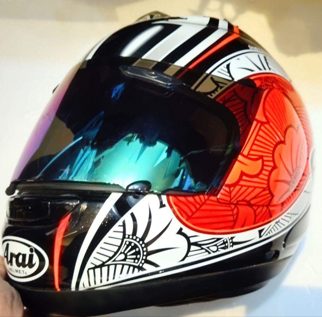 アライArai RX7-RR5 中野真矢 フルフェイスヘルメット PSマーク有