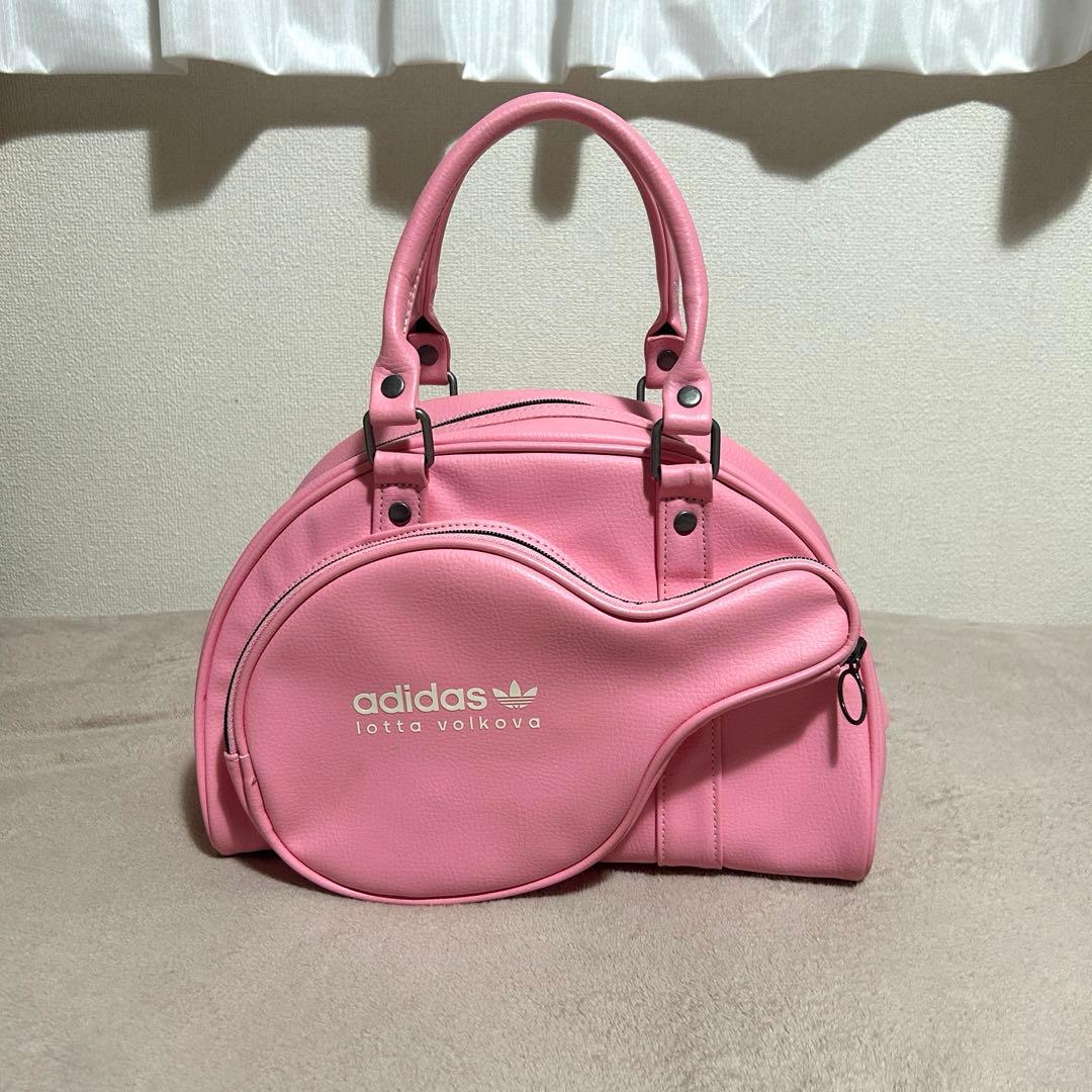 adidas × lotta volkova ピンク バッグ - メルカリ