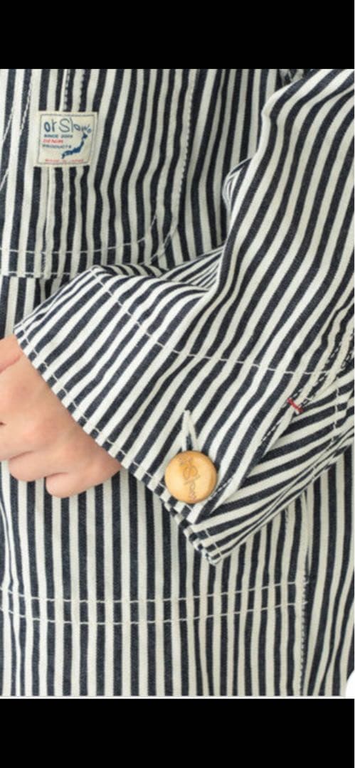 orslow×BEAMSBOY別注commercialcoverallヒッコリー - メルカリ