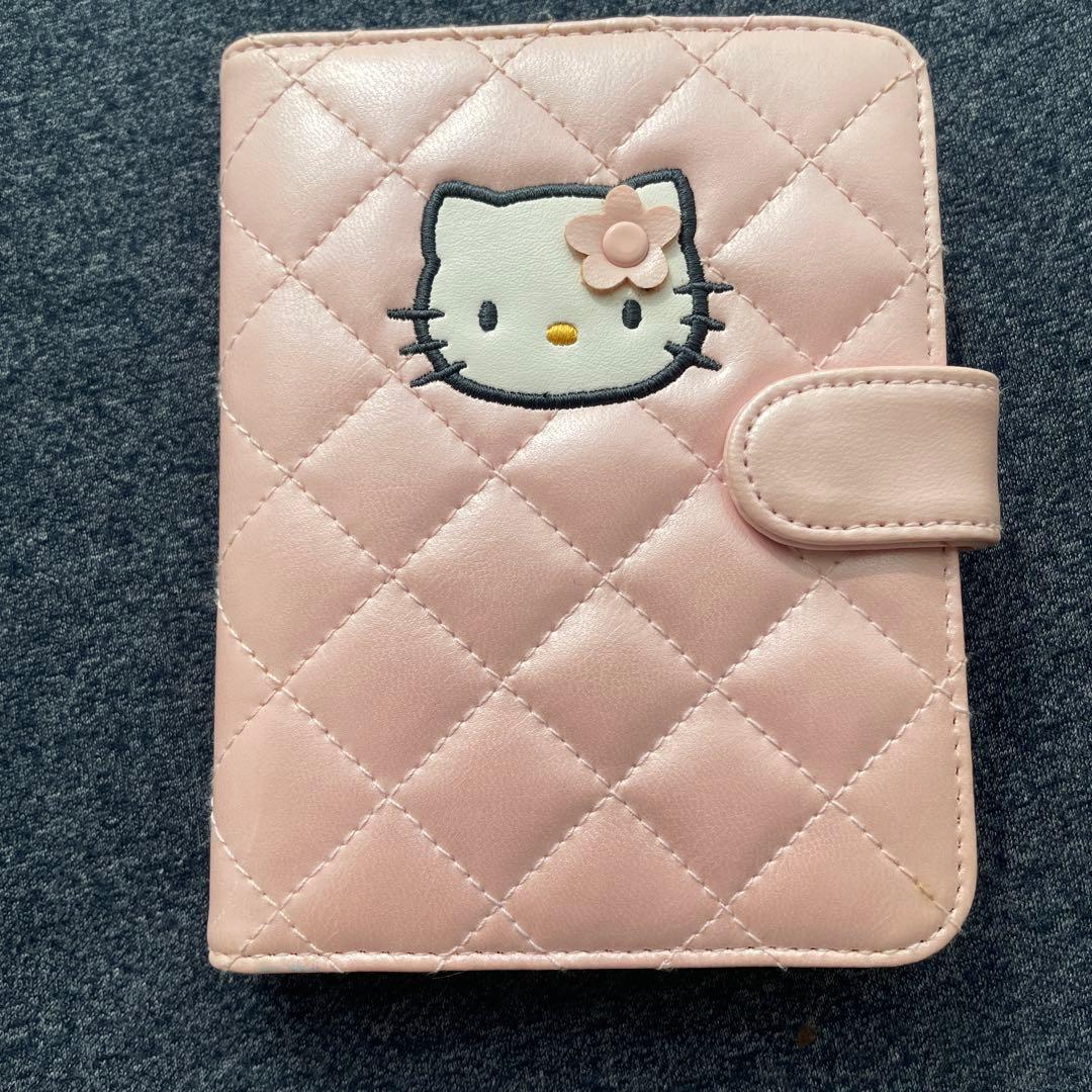 カオハナハローキティ 名刺入れ ピンク キルティング - メルカリ