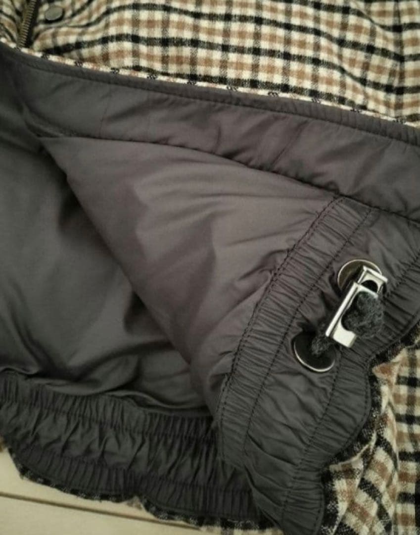 ブルネロクチネリ レディース チェック柄ダウンベスト - メルカリ