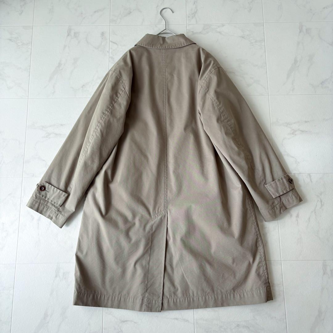 美品✨《MHL.》近年 ダウンライナー付 ステンカラーコート カーキ XL