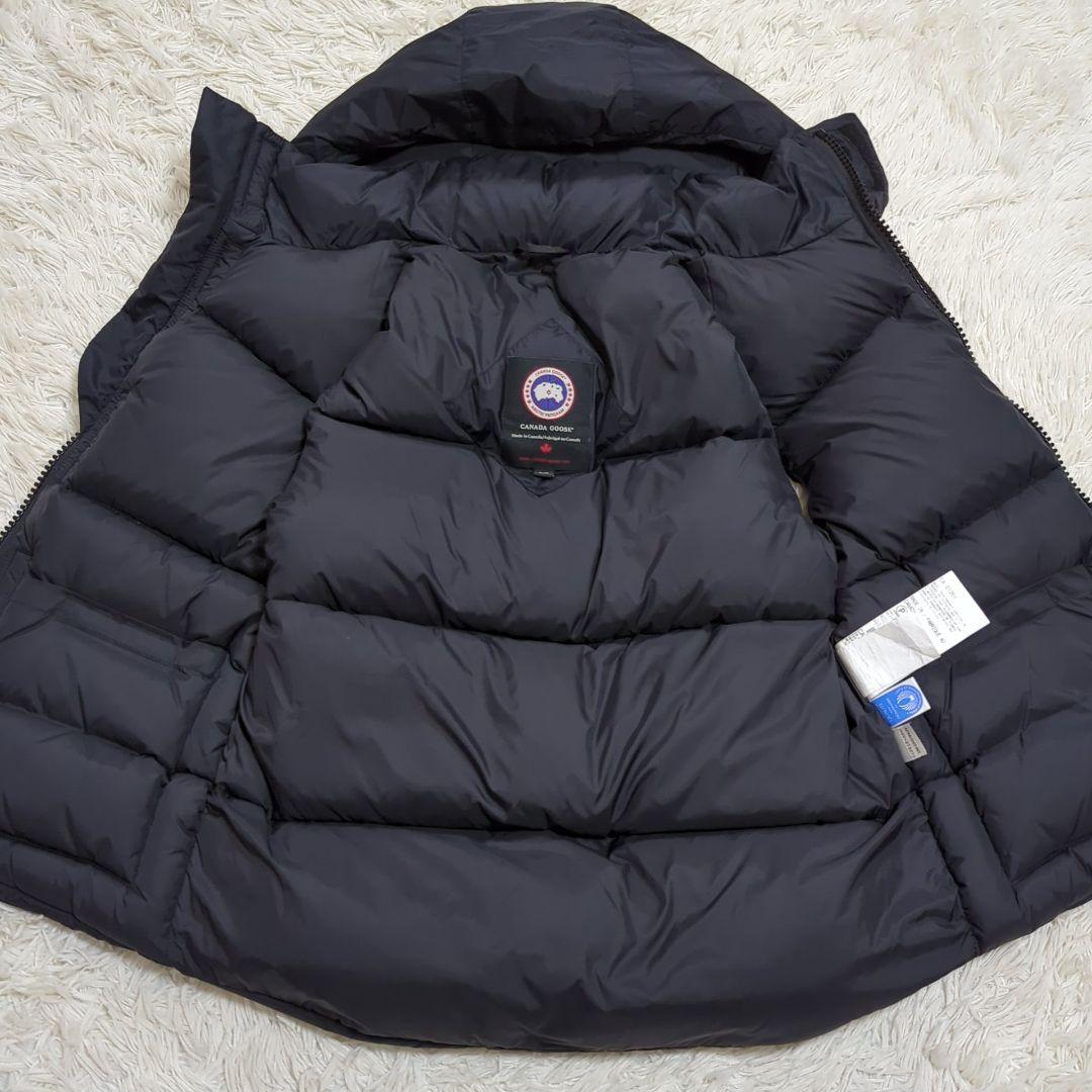 美品 S カナダグース ブラックレーベル 3337M R アルバーダウンベスト