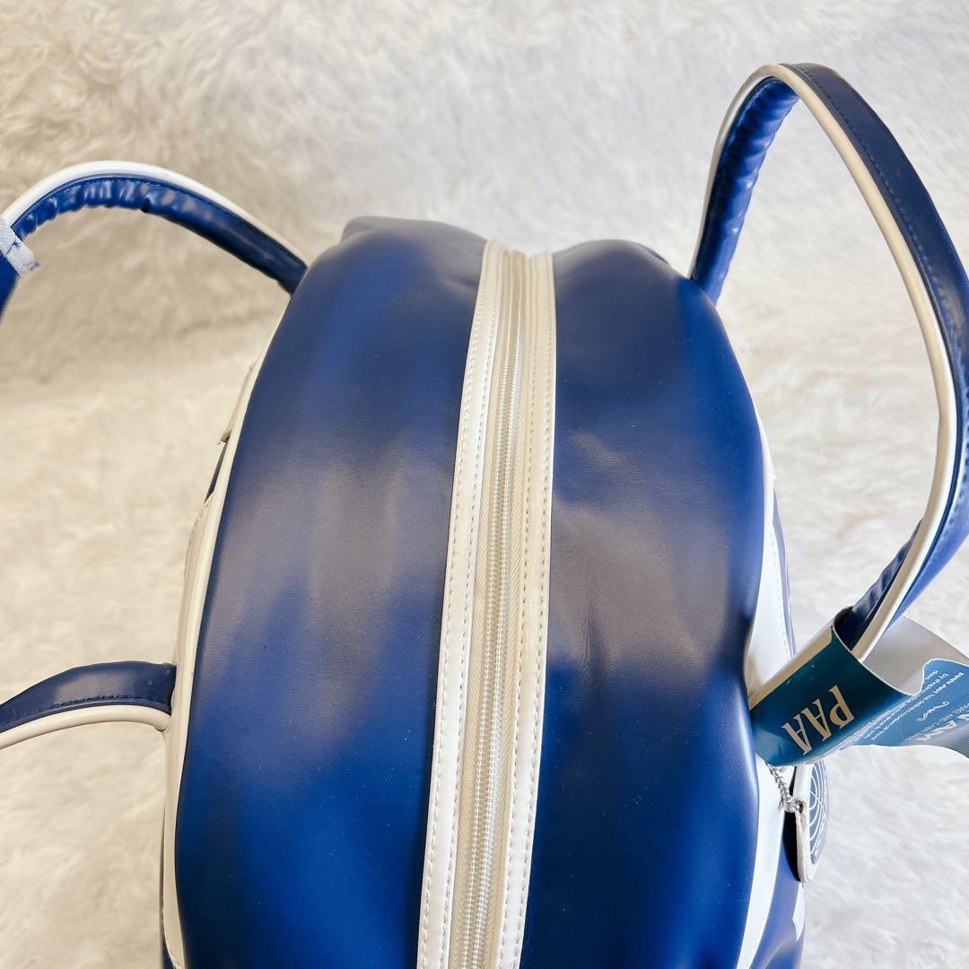 未使用 タグ付き】PAN AM パンナム ボストンバッグ トラベル 青 白