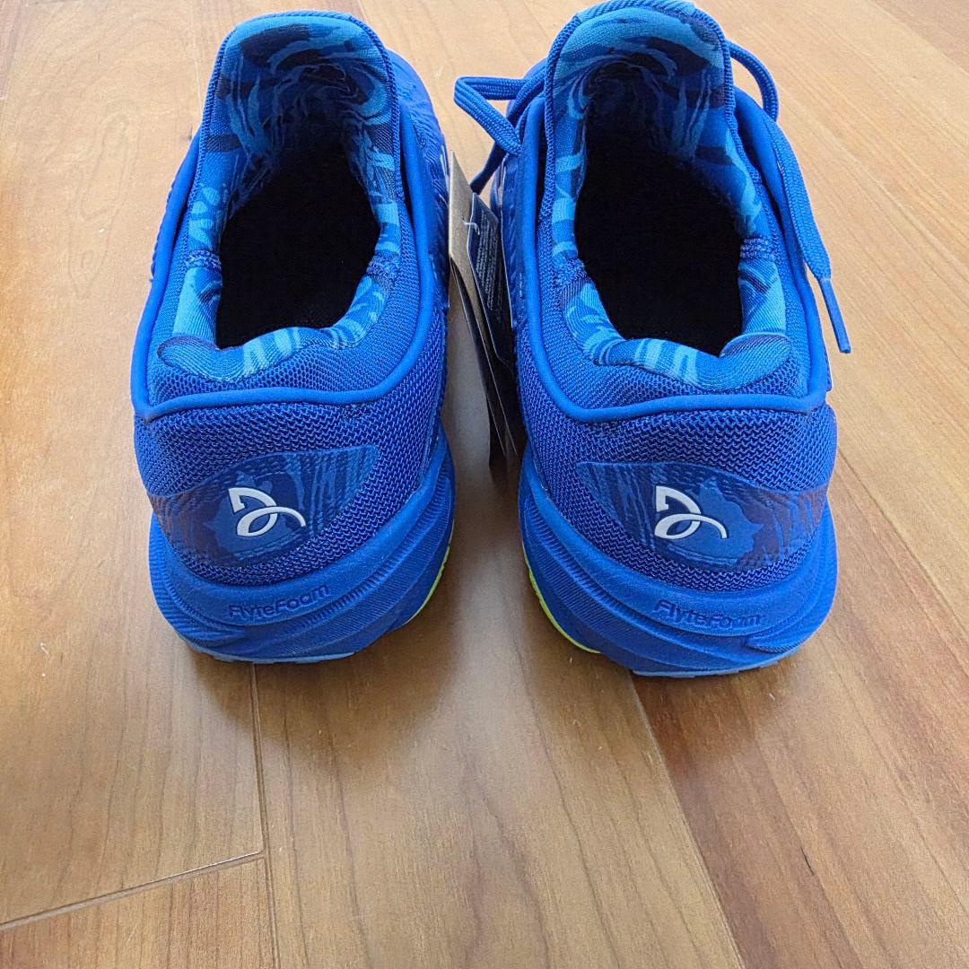 asics court ff 3 novak 青 25.5cm 未使用品