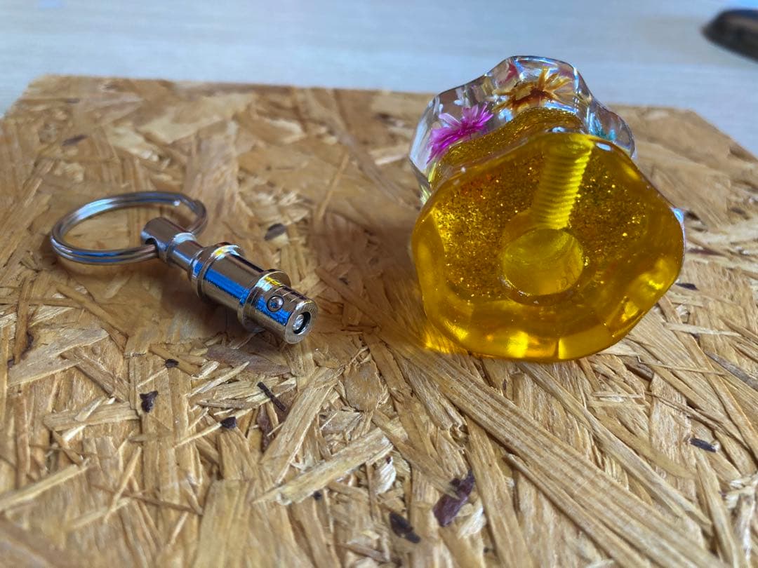 ロッキーバルボアさま リクエスト品 水中花キーグリップ クイック