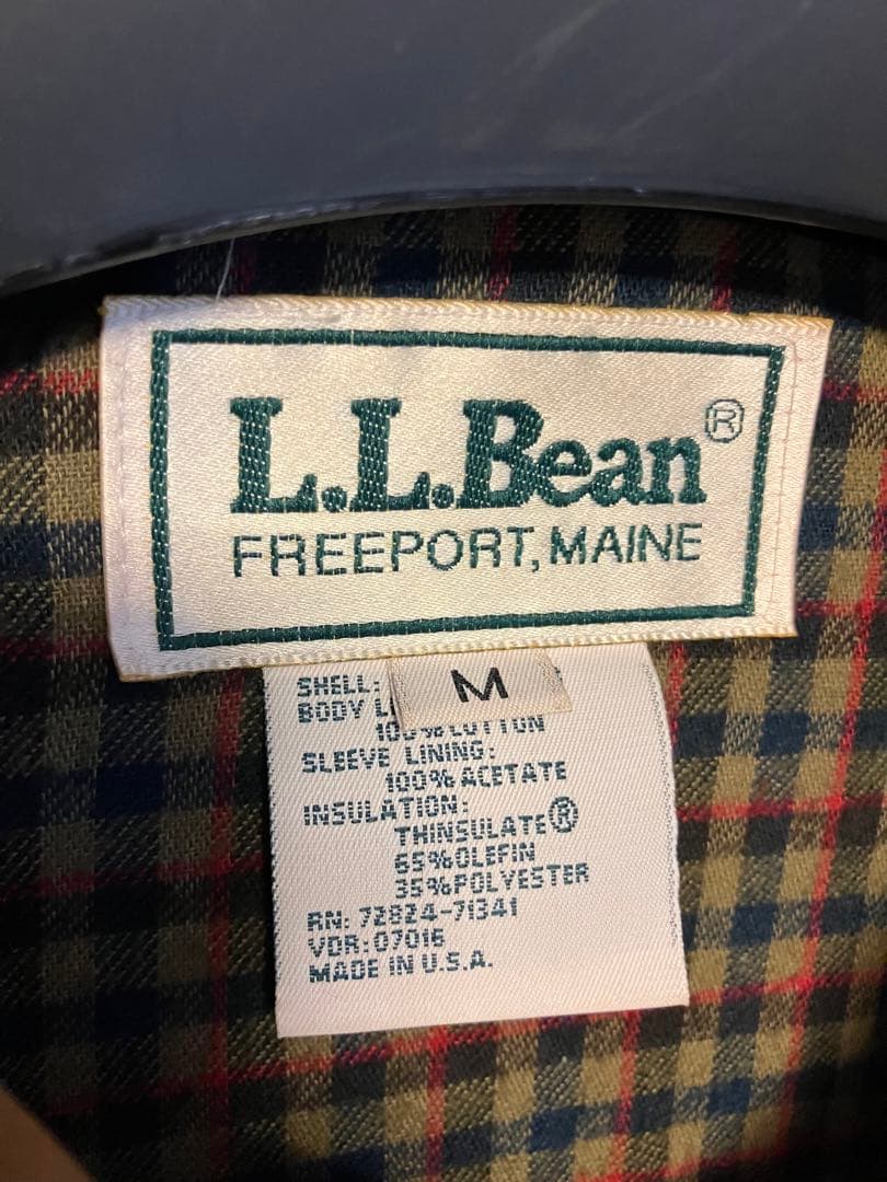 90s L.L.Bean ヌバックレザー カバーオール　USA製 シンサレート