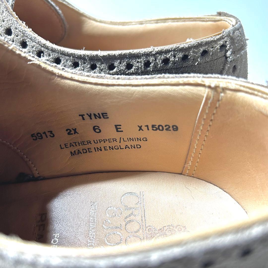 美品】クロケットアンドジョーンズ×Beams F 別注 Tyne size6 - メルカリ