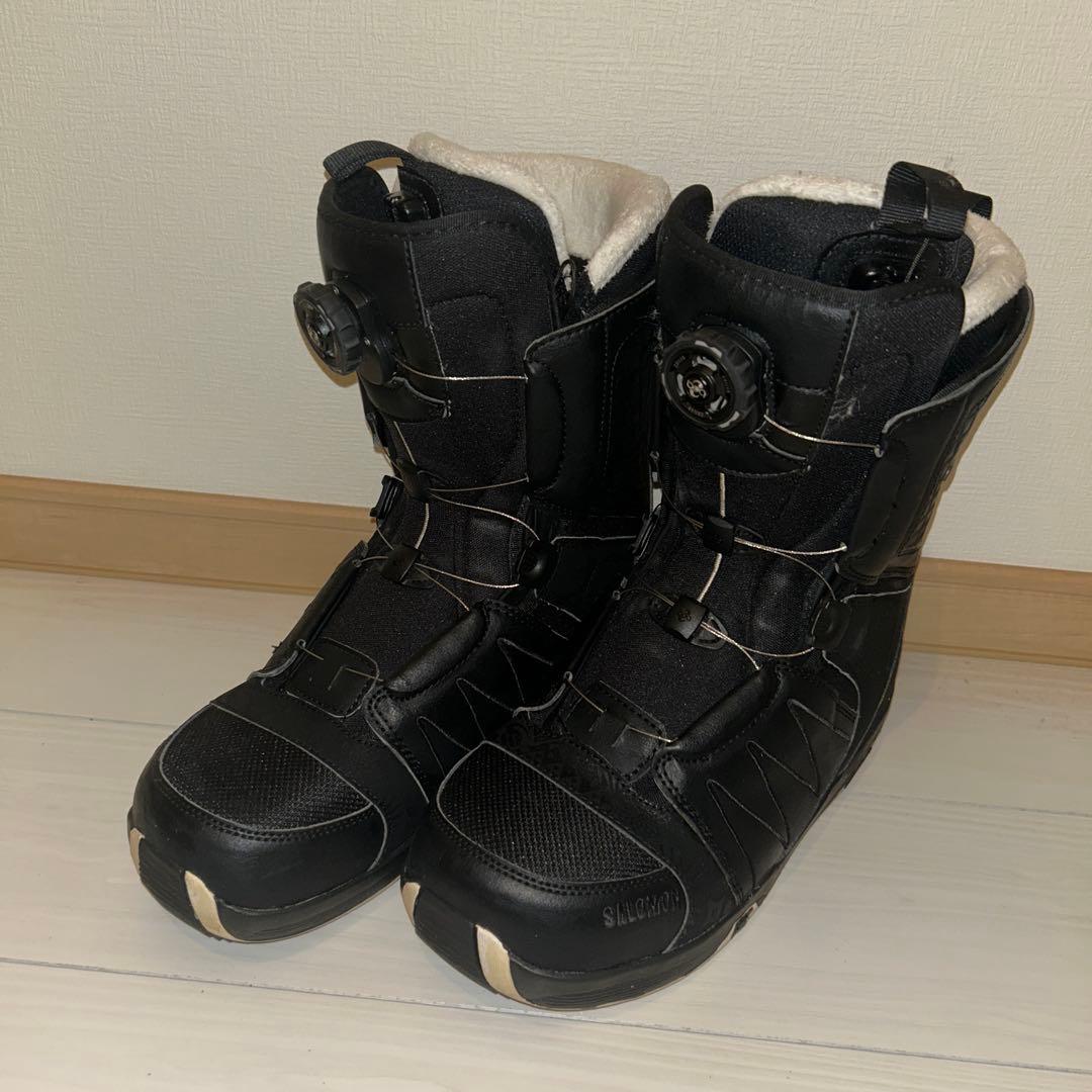 SALOMON FANCTION BOA ブラック 27cm 【ブーツケース付】